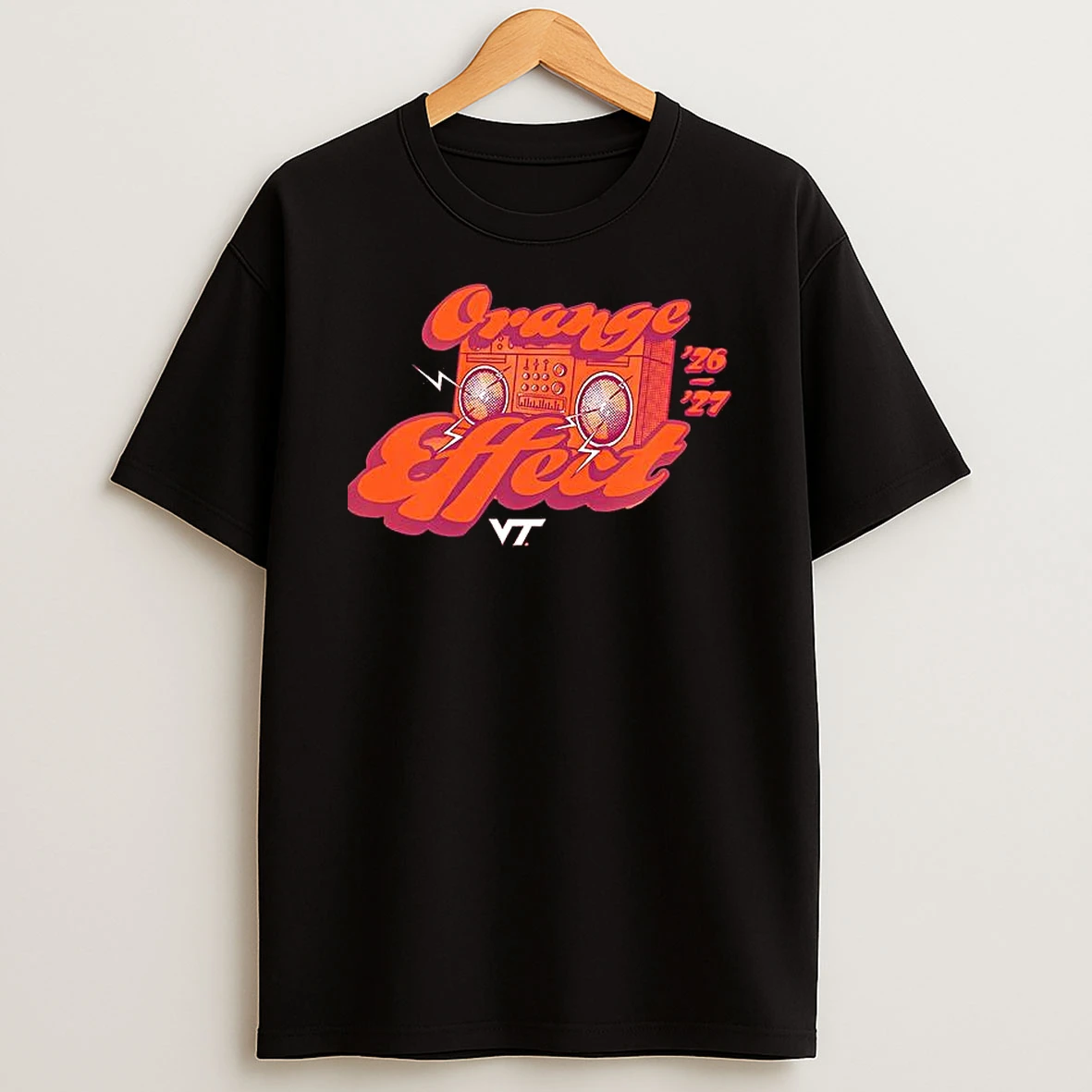 Virginia Tech Orange Effect Woman Shirts