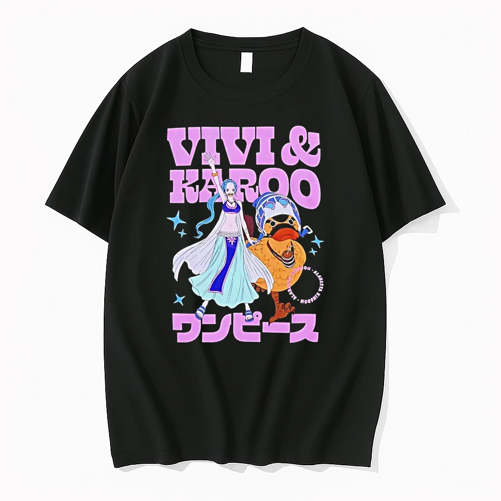 Vivi And Karo Anime Graphic Shirts