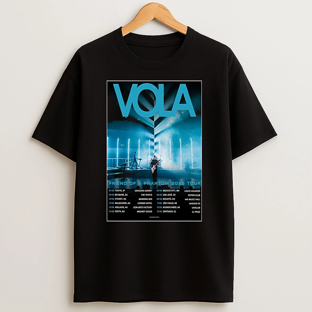 Vola Friend Of A Phantom 2026 Tour Shirts