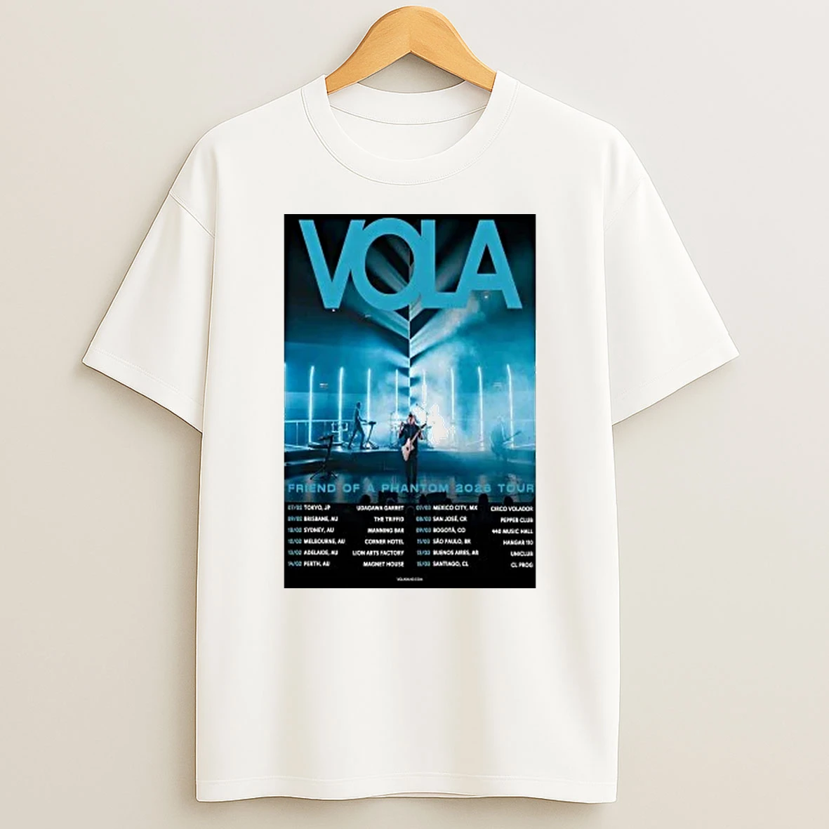 Vola Friend Of A Phantom Tour 2026 Shirts
