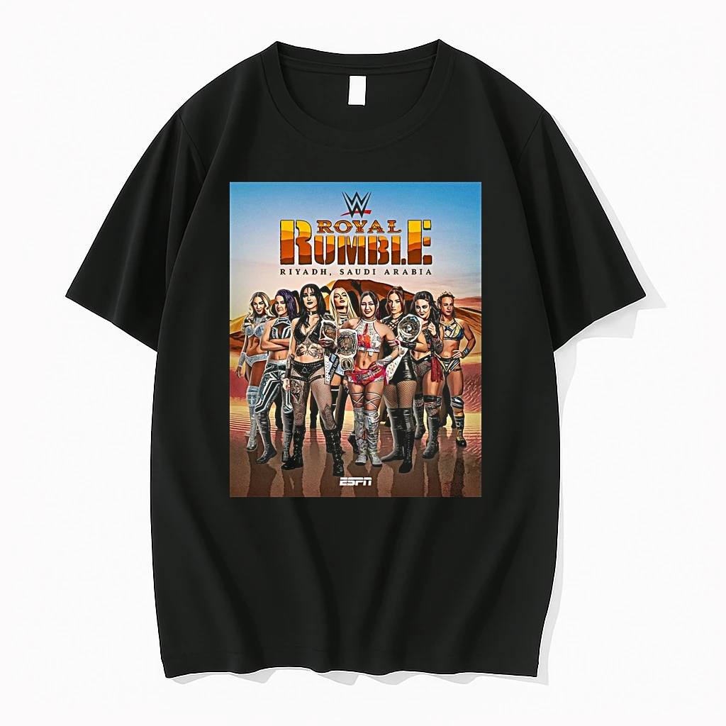 Wwe 2026 Royal Rumble Riyadh Saudi Arabia Espn Unlimited Shirts