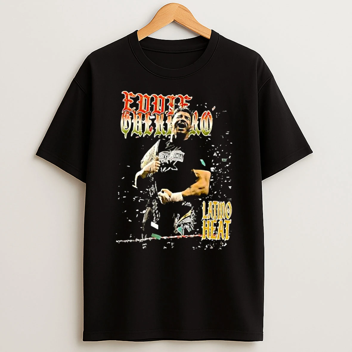 Wwe Eddie Guerrero Latino Heat Graphic Shirts