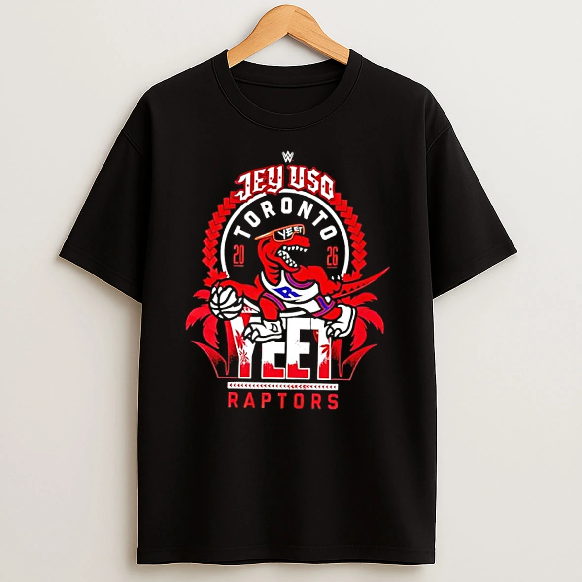 Wwe Jey Uso Yeet Toronto Raptors 2026 Shirts