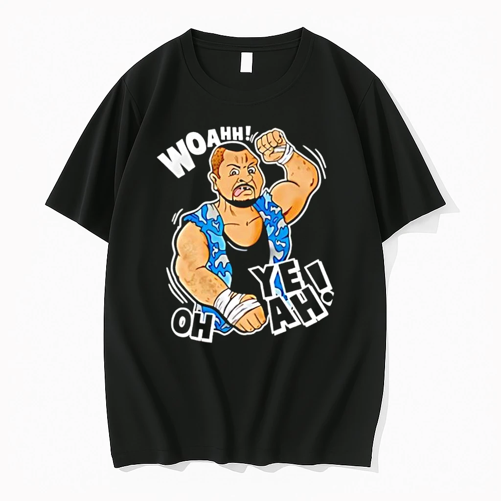 Wwe The Bushwhackers Woahh Caricature Shirts