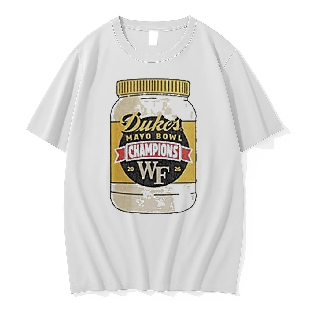 Wake Forest Demon Deacons 2026 Football Dukes Mayo Bowl Champions Shirts