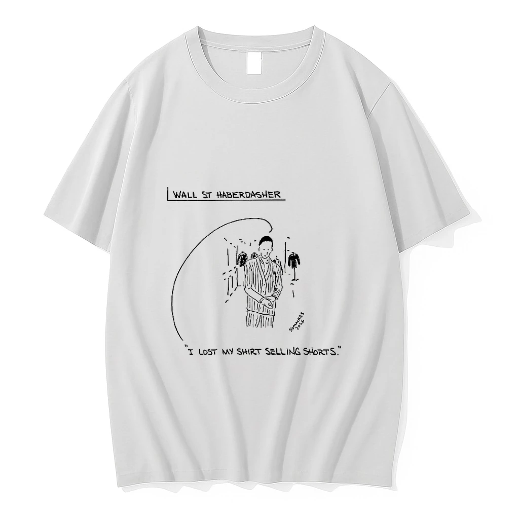 Wall St Haberdasher I Lost My Selling Shorts Woman Shirts