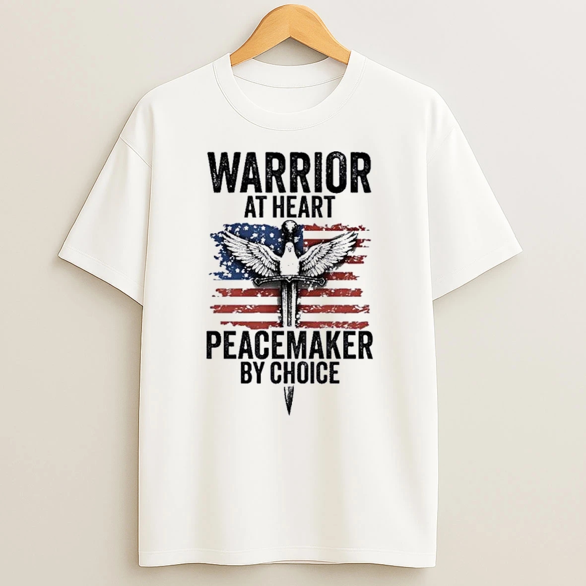 Warrior At Heart Peacemaker By Choice Shirts