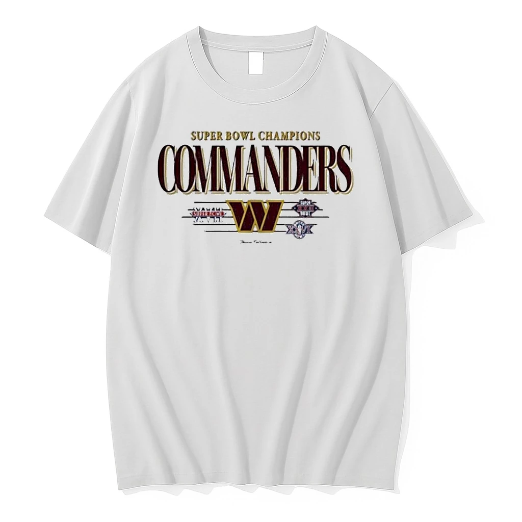 Washington Commanders Super Bowl Champions Xvii Xxi Xxvi Vintage Shirts