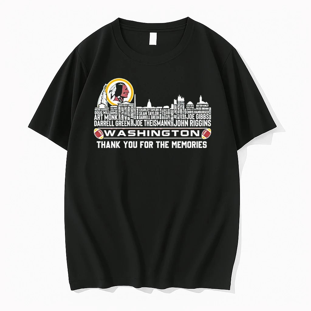 Washington Commanders Thank You For The Memories Skyline City Shirts
