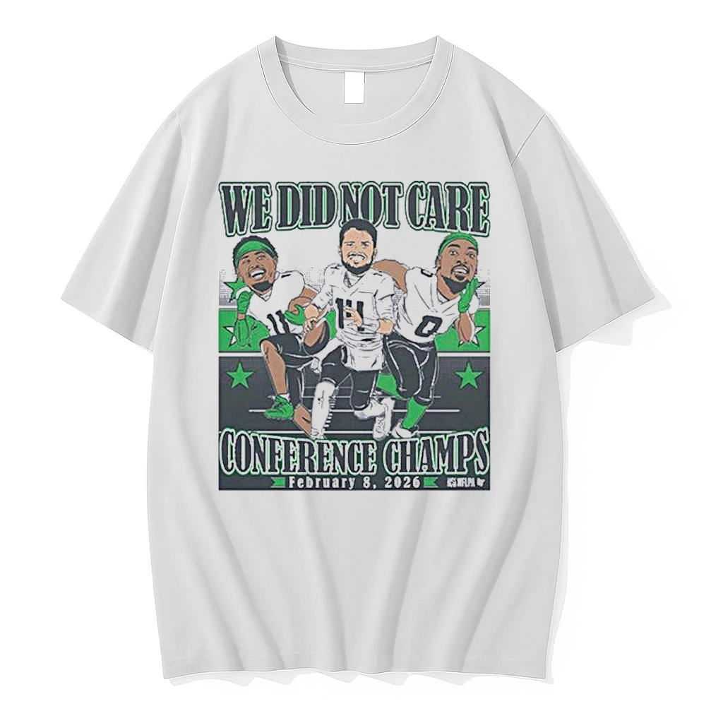 We Did Not Care Seattle Seahawks Conference Champions Caricatures Shirts