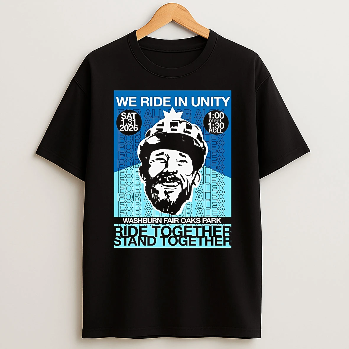 We Ride In Unity Uashburn Fair Oaks Park Ride Together Stand Together Shirts