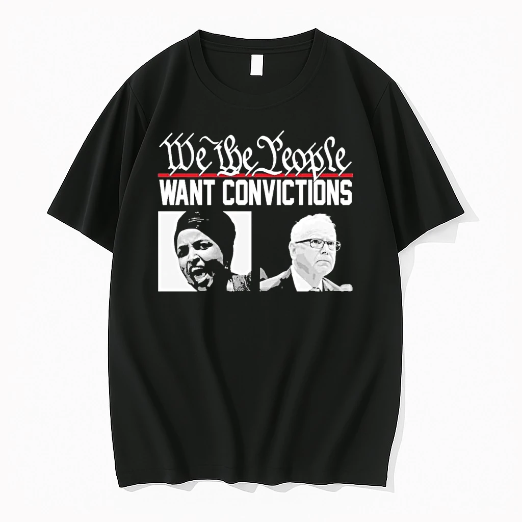 We The People Want Convictions Ilhan Walz Shirts