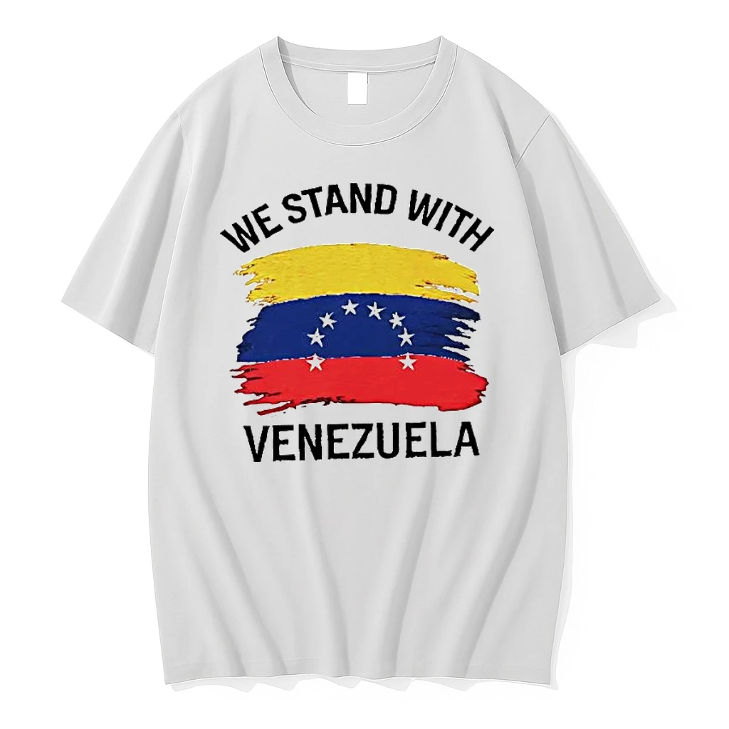 We Stand With Venezuela Flag Shirts