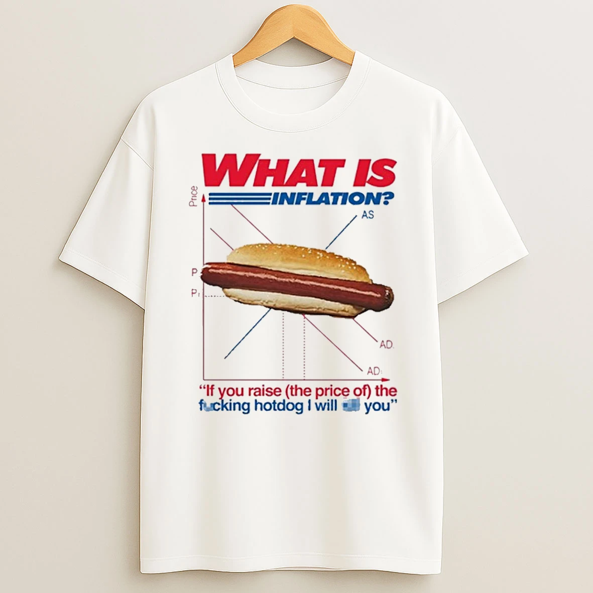 What Is Inflation If You Raise The Price Of The Fucking Hotdog I Will You Shirts
