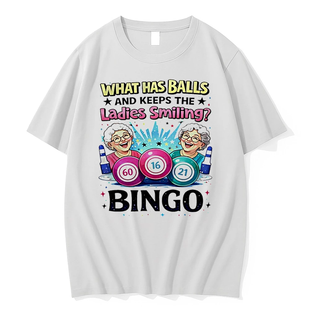 What Has Balls And Keeps The Smiling Bingo Shirts