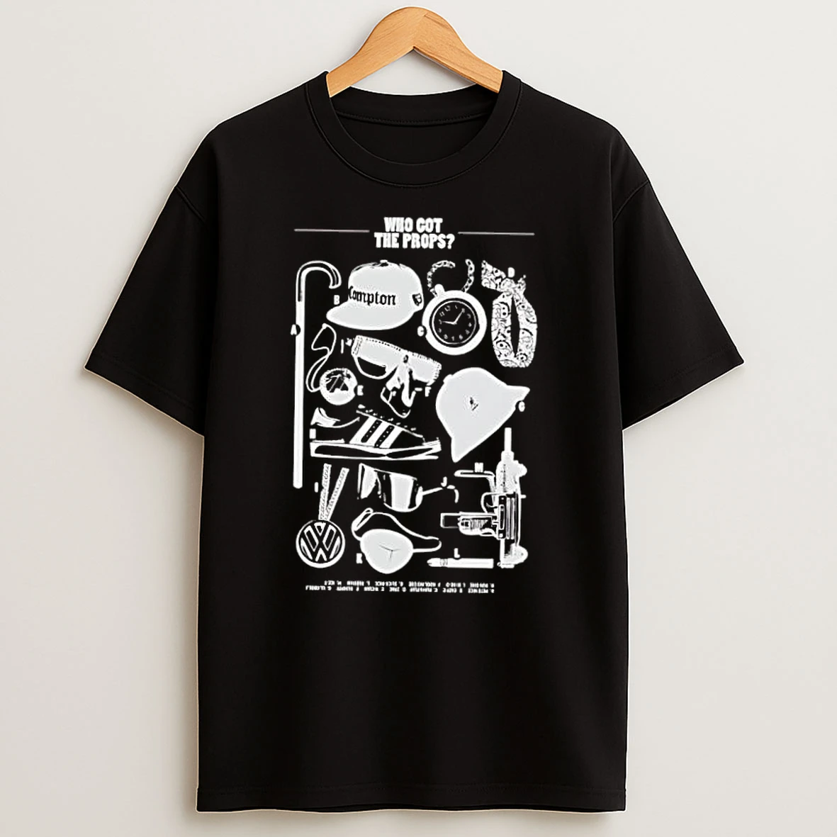 Who Got The Props Black Hip Hop Art Shirts