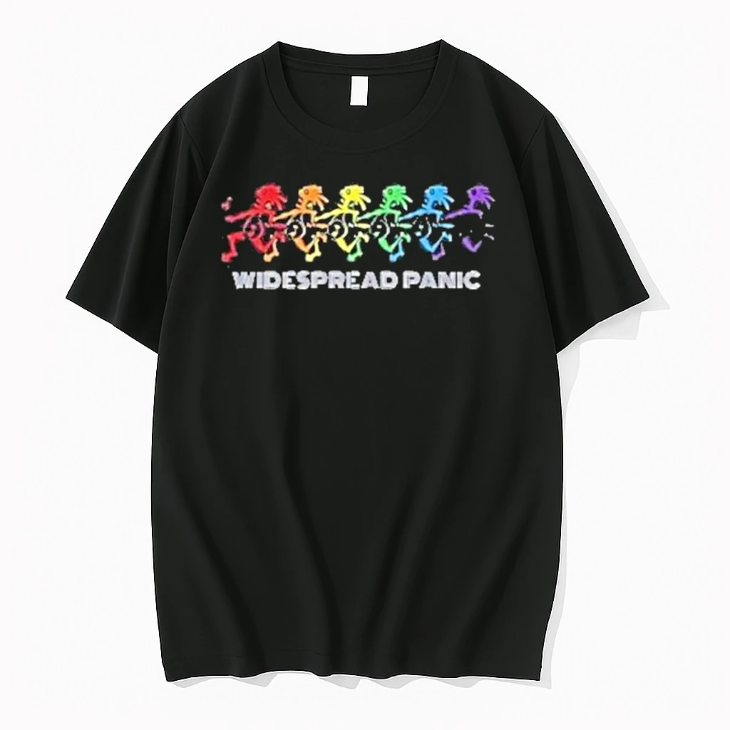 Widespread Panic Dancing Note Eater Rainbow Shirts