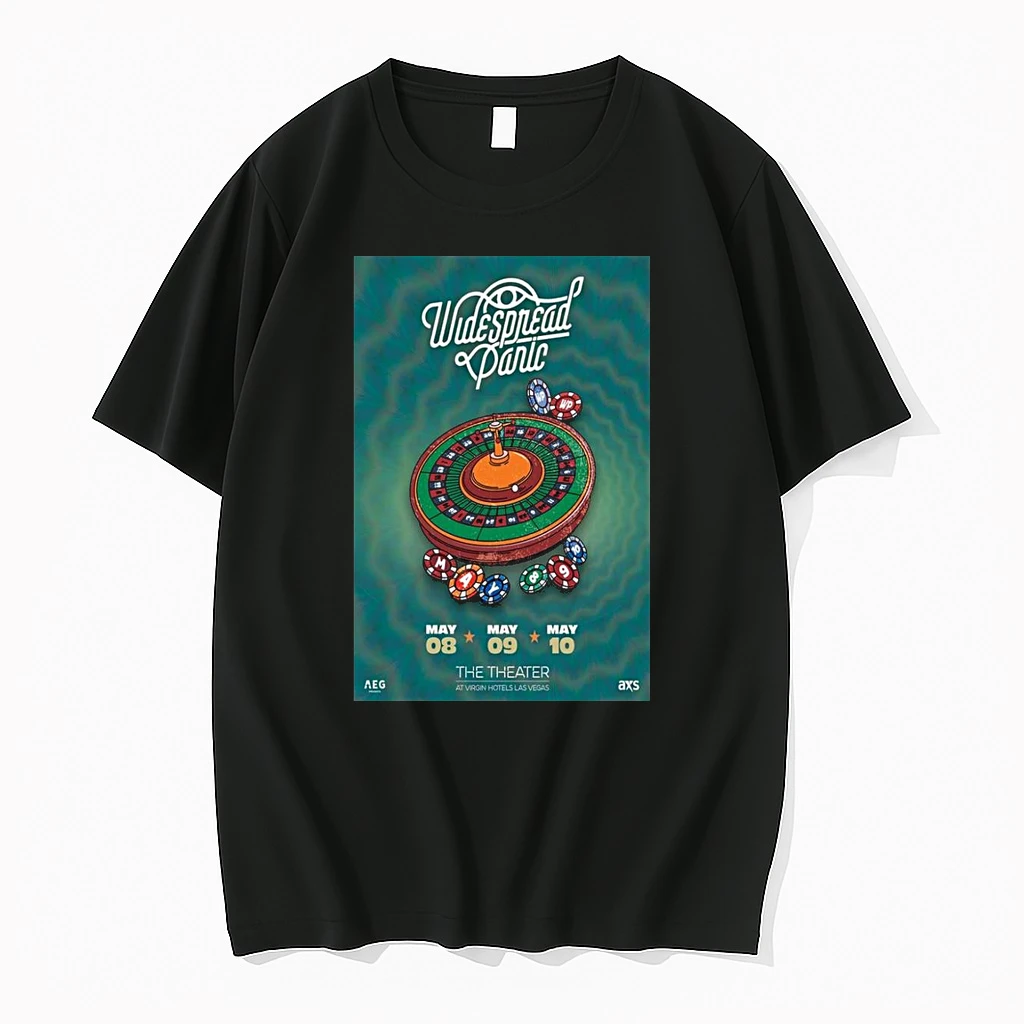 Widespread Panic The Theater At Virgin Hotels Las Vegas Nv May 8 10 2026 Shirts