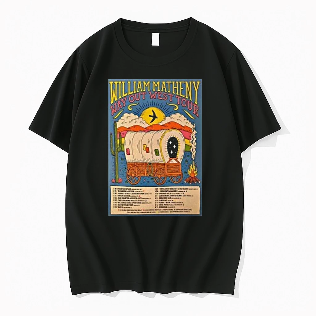 William Matheny Way Out West Tour 2026 Shirts