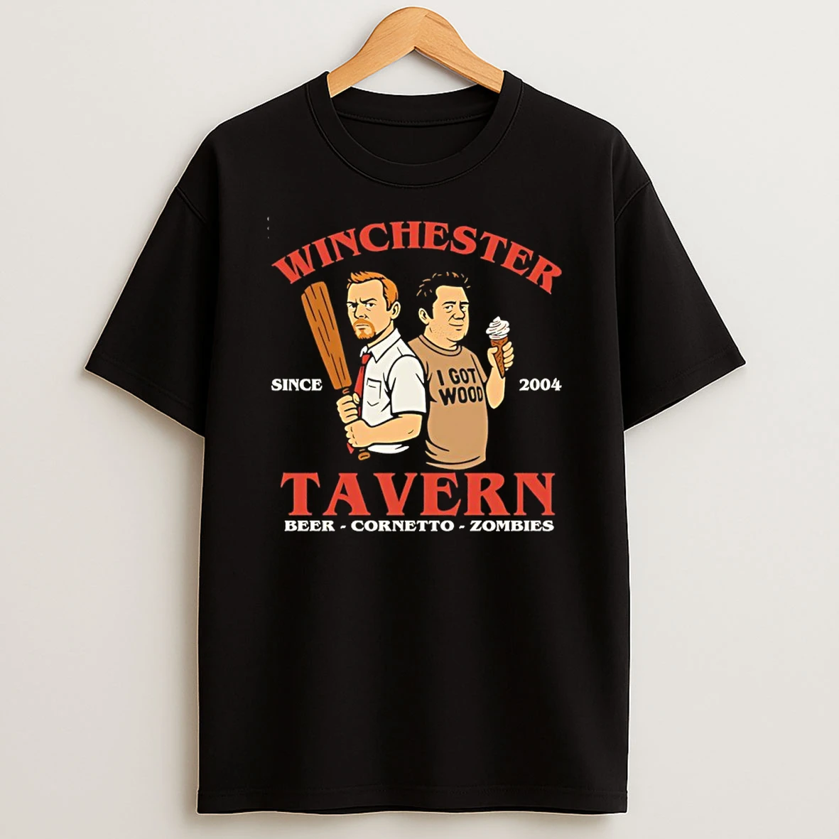 Winchester Tavern Since 2004 Beer Cornetto Zombies Shirts
