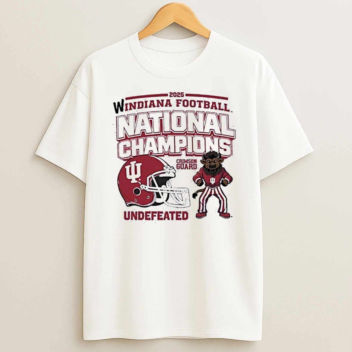 Windiana 2025 Indiana Hoosiers Cfp National Champions Bison Undefeated Shirts