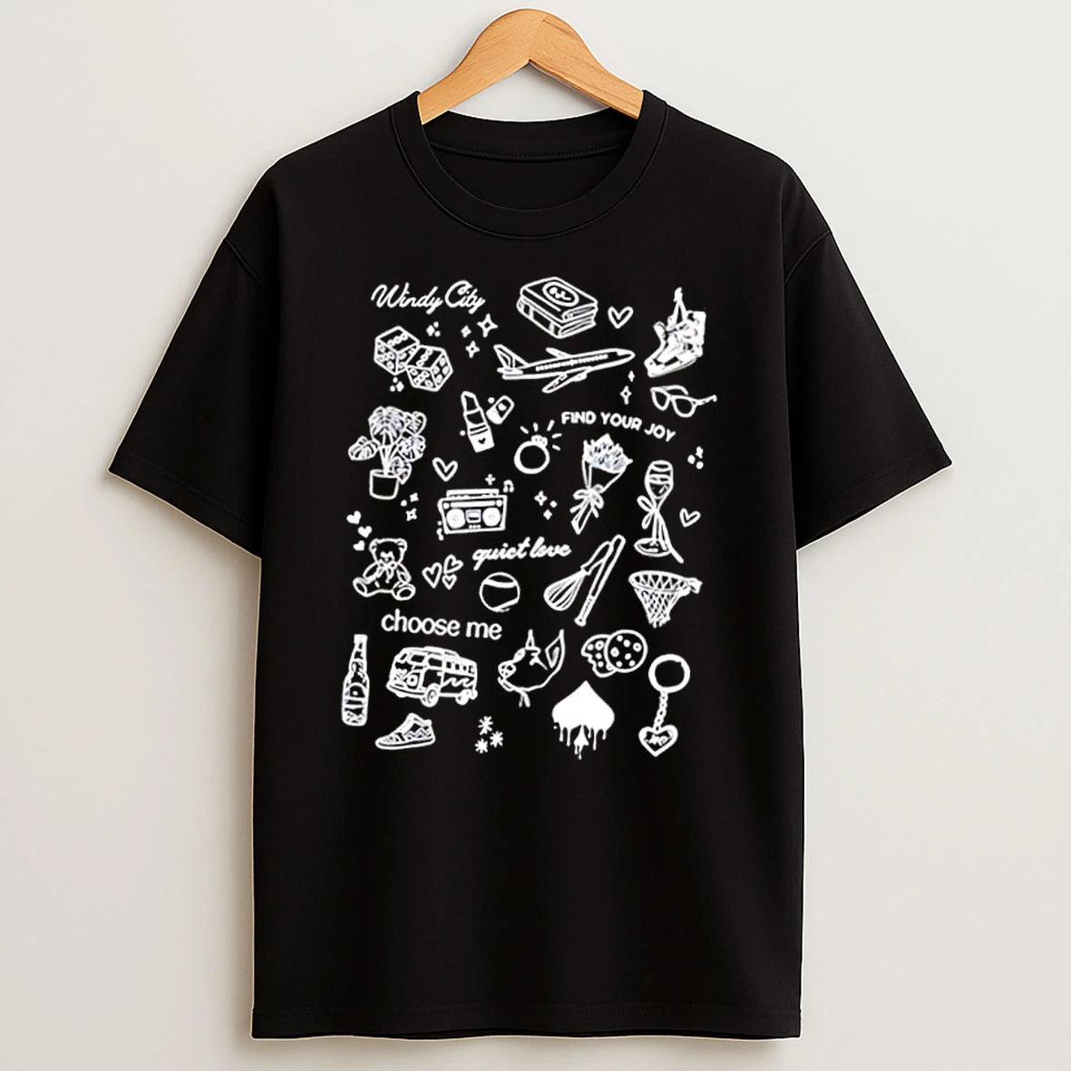 Windy City Find Your Joy Quiet Love Shirts