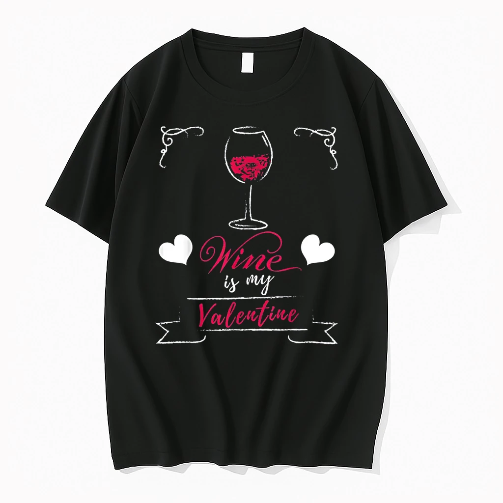 Wine Is My Valentine Valentines Day Shirts
