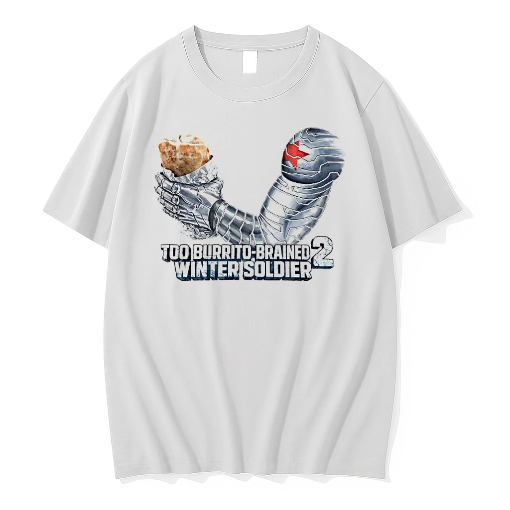 Winter Soldiers Prosthetic Arm Too Burrito Brained 2 Winter Soldier Shirts