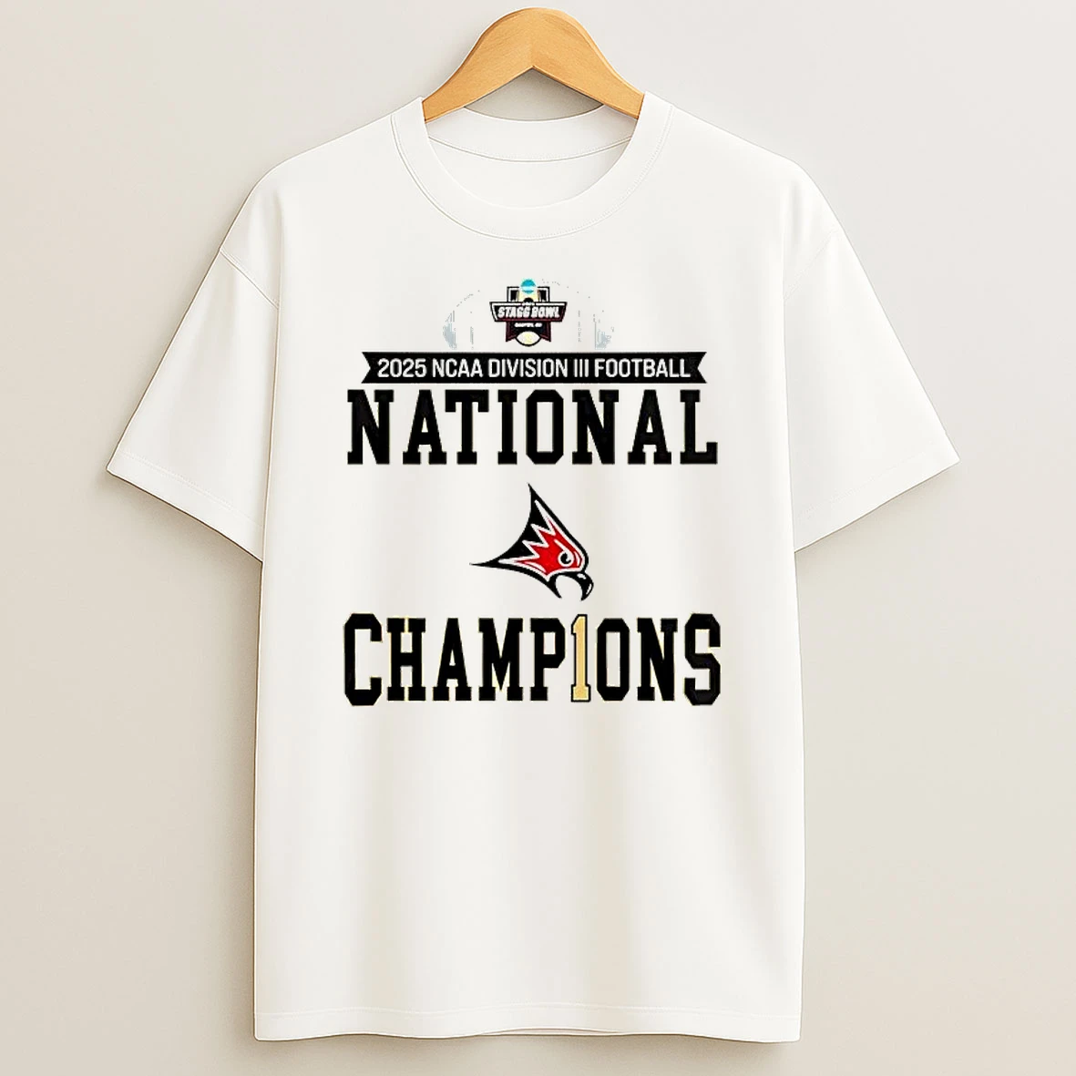 Wisconsin River Falls Falcons 2025 Ncaa D3 National Champions Shirts