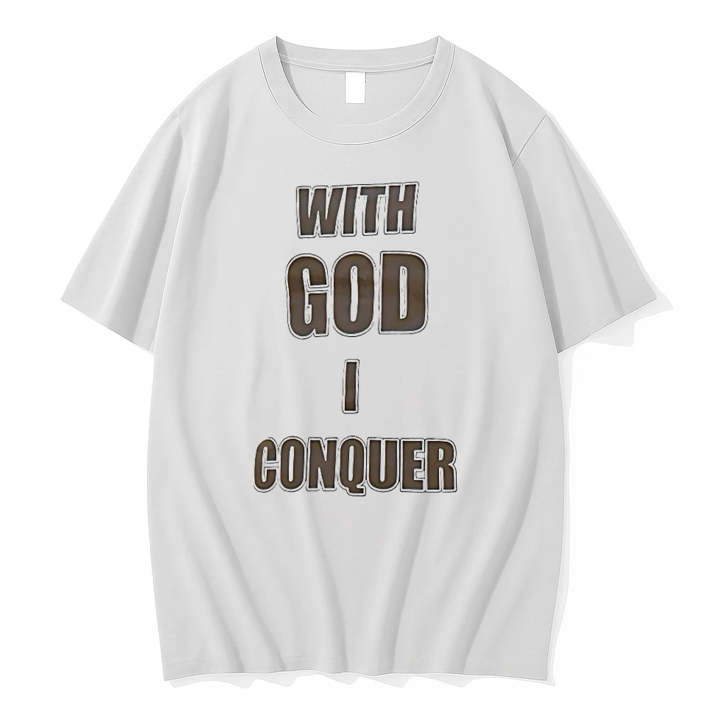 With God I Conquer Shirts