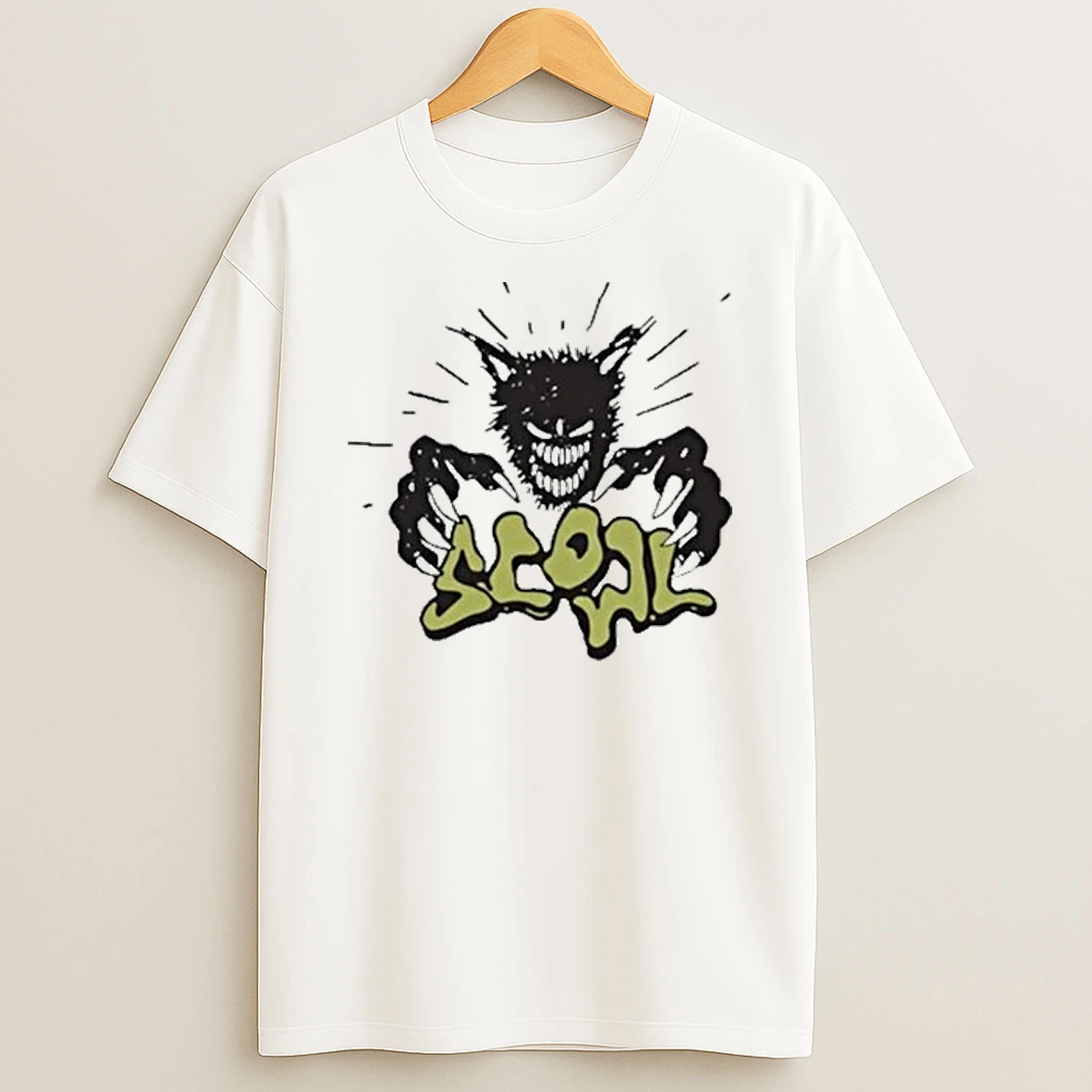 Wolf Scowl Cartoon Tour 2026 Shirts