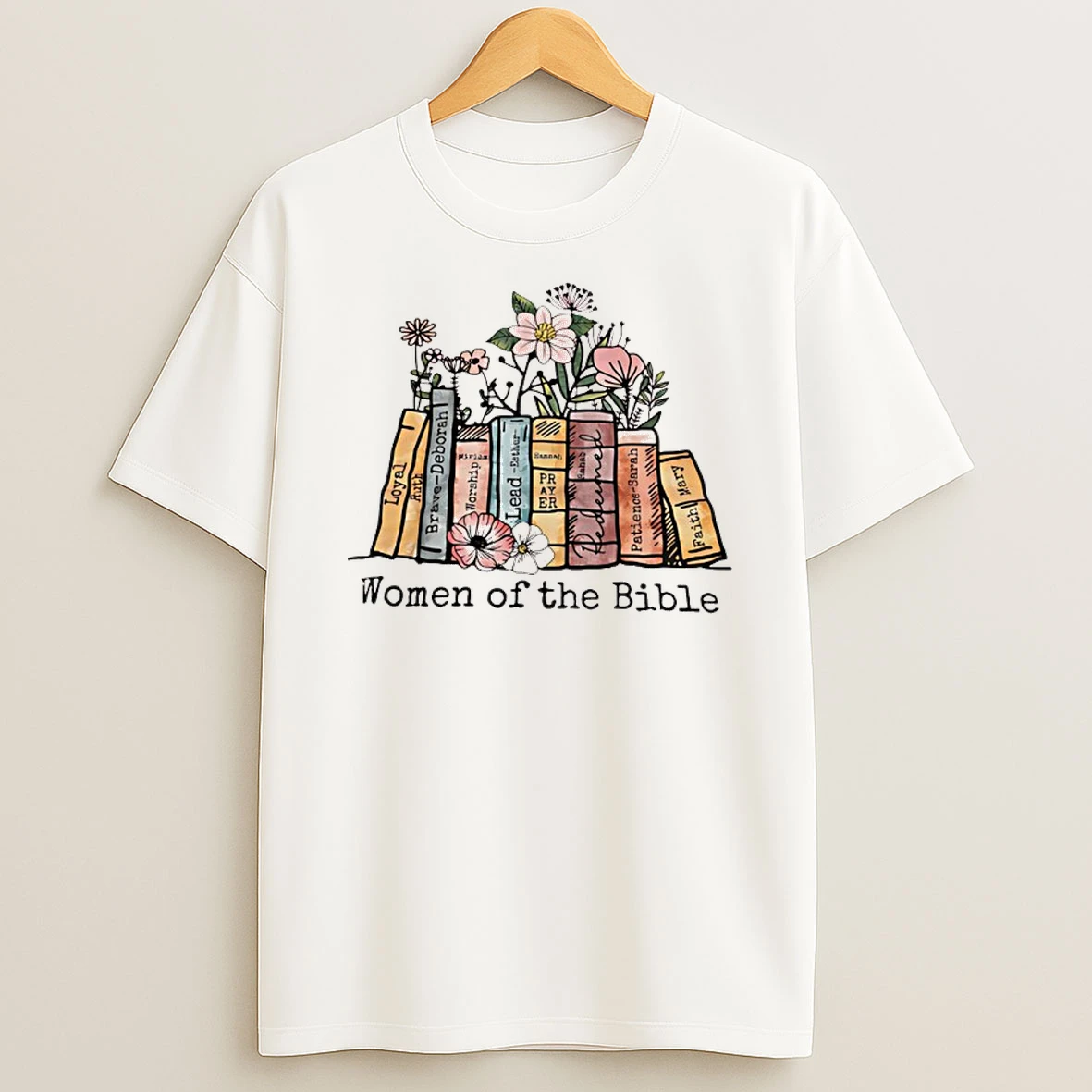 Women Of The Bible Books Shirts