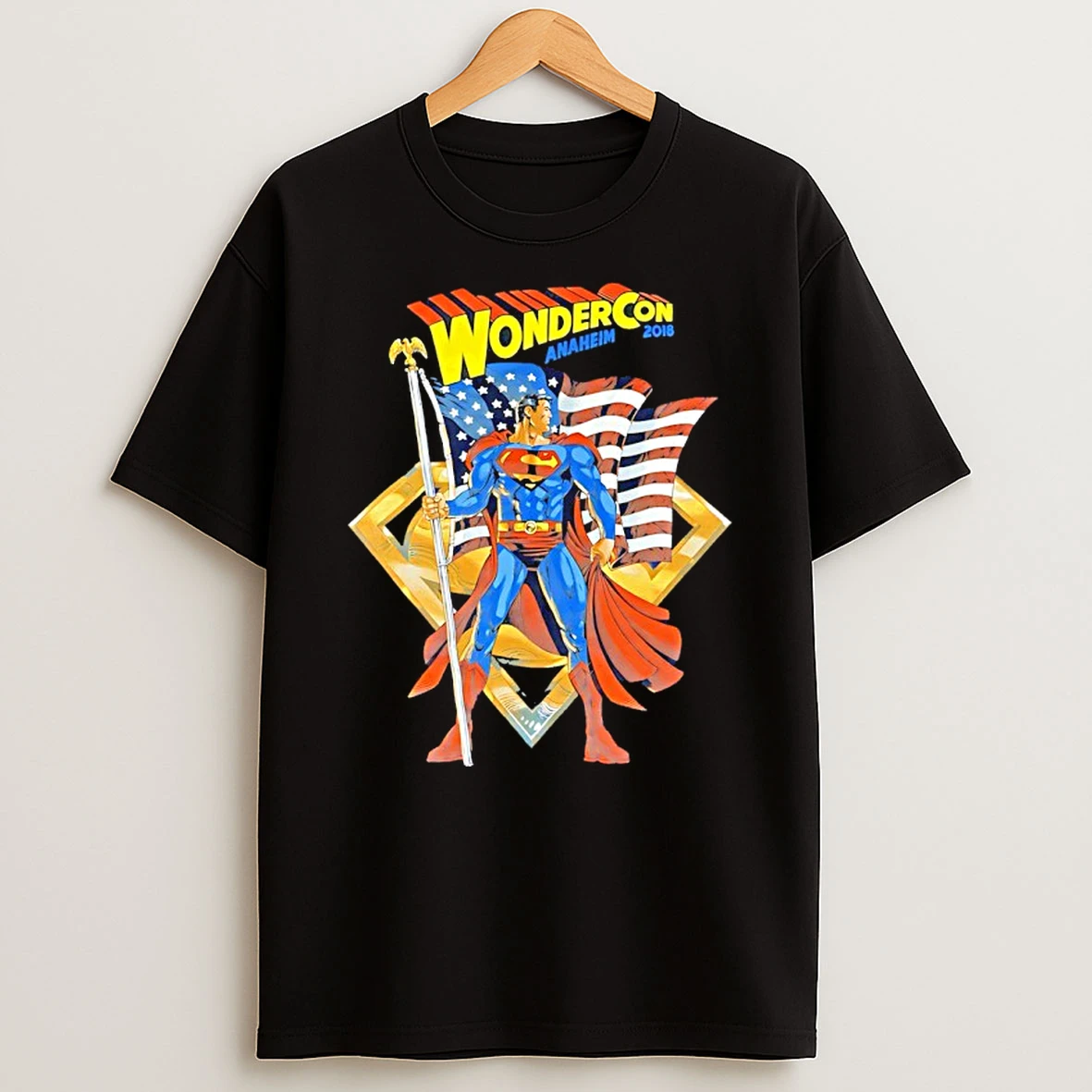 Wondercon Anaheim 2018 Superman Logo Vintage Shirts