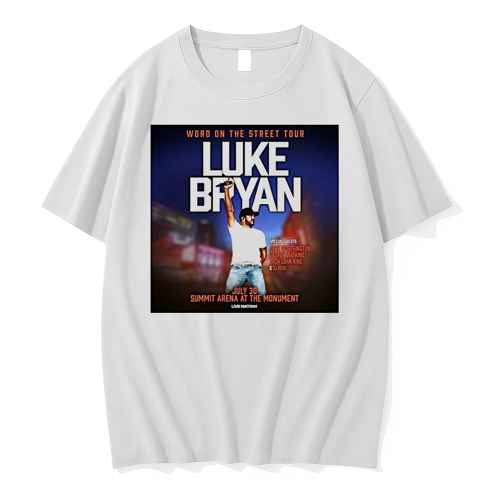 Word On The Street Tour Luke Bryan July 30 2026 Summit Arena At The Monument Shirts