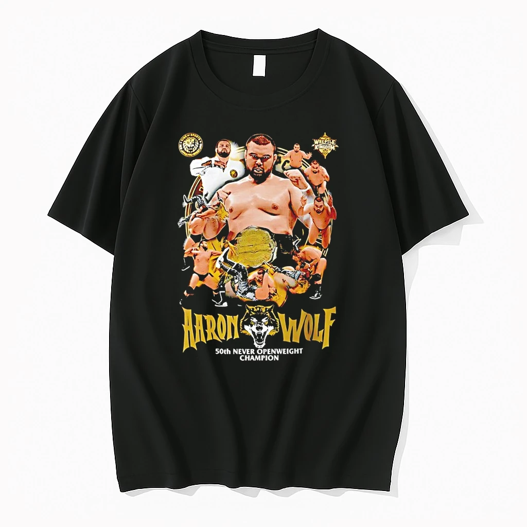 Wrestle Kingdom Haron Wolf 50th Never Openweight Champion Shirts