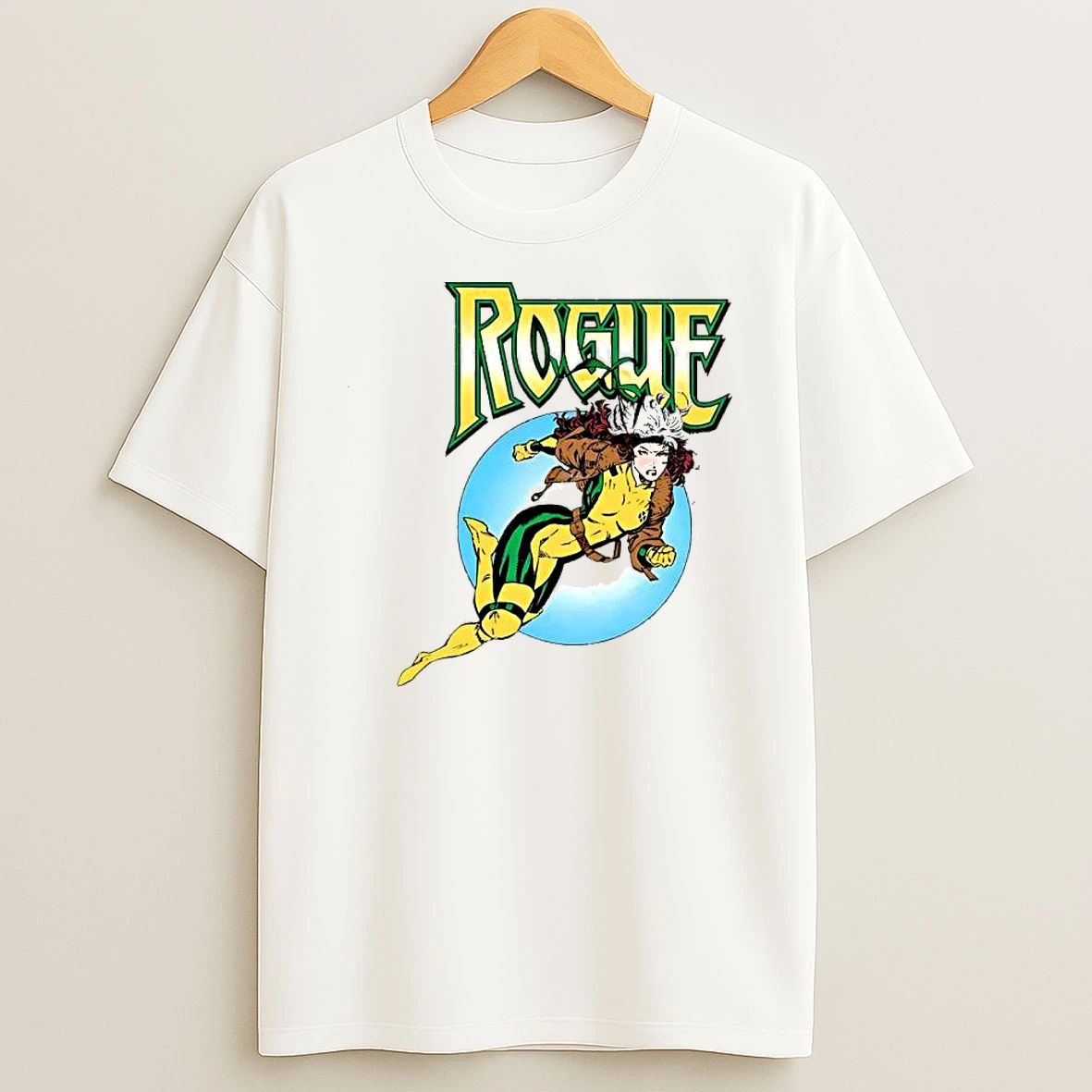 X Men Rogue Circle Classic Comic Shirts