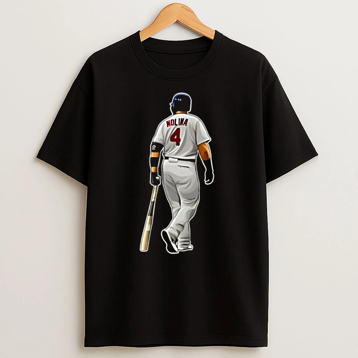 Yadier Molina 4 Prepare A Bat Baseball Shirts