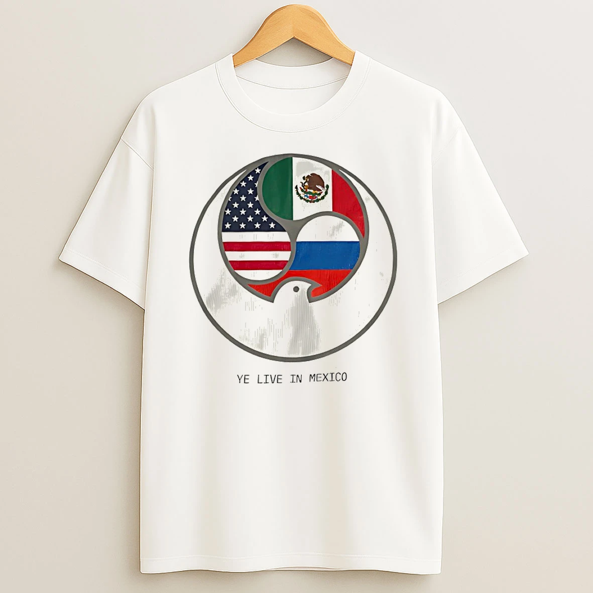 Ye Live In Mexico Merchandise Shirts