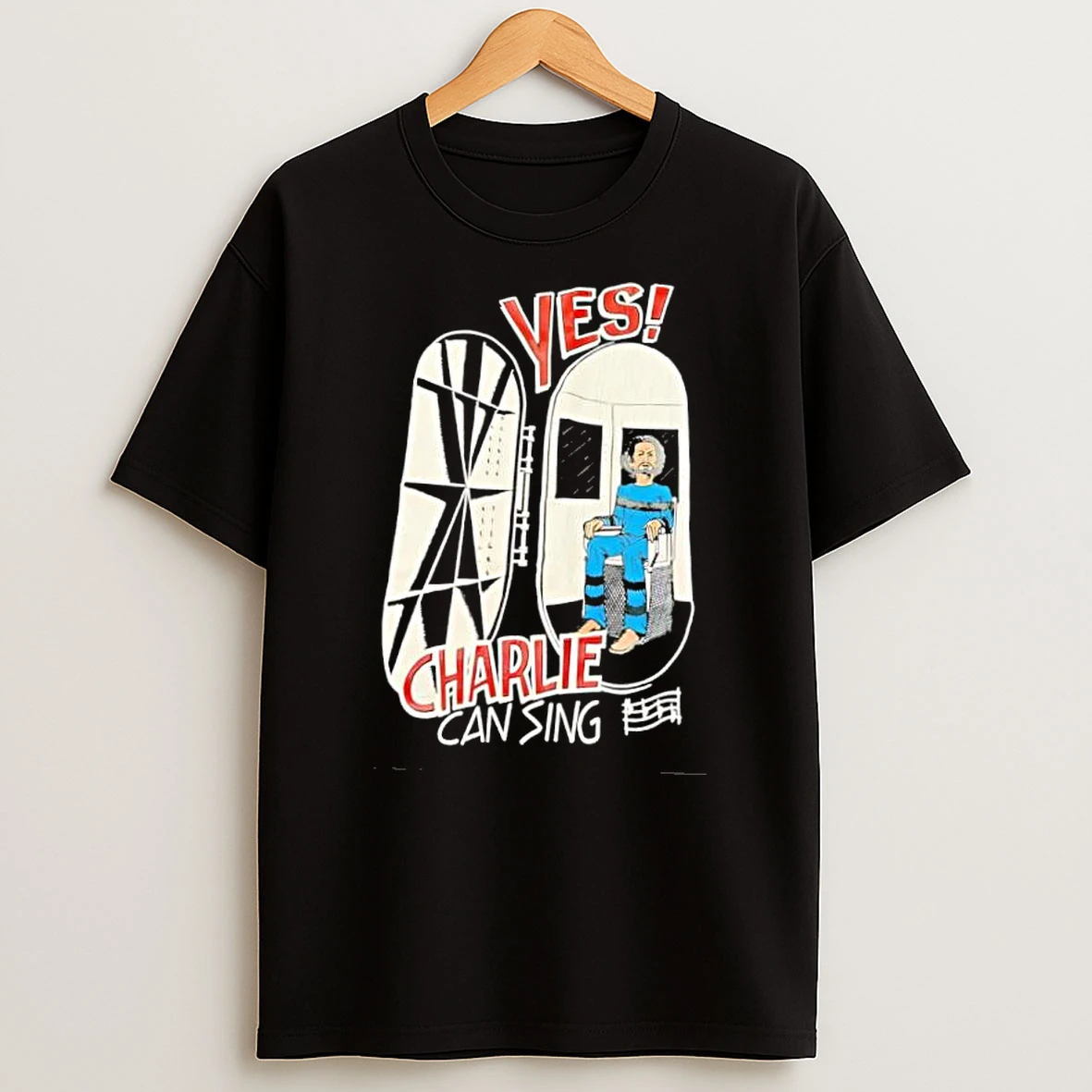 Yes Charlie Can Sing Shirts
