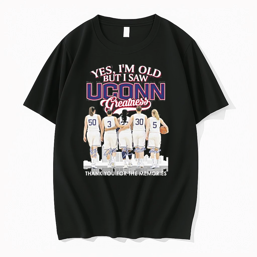 Yes Im Old But I Saw Uconn Womens Basketball Greatness Shirts