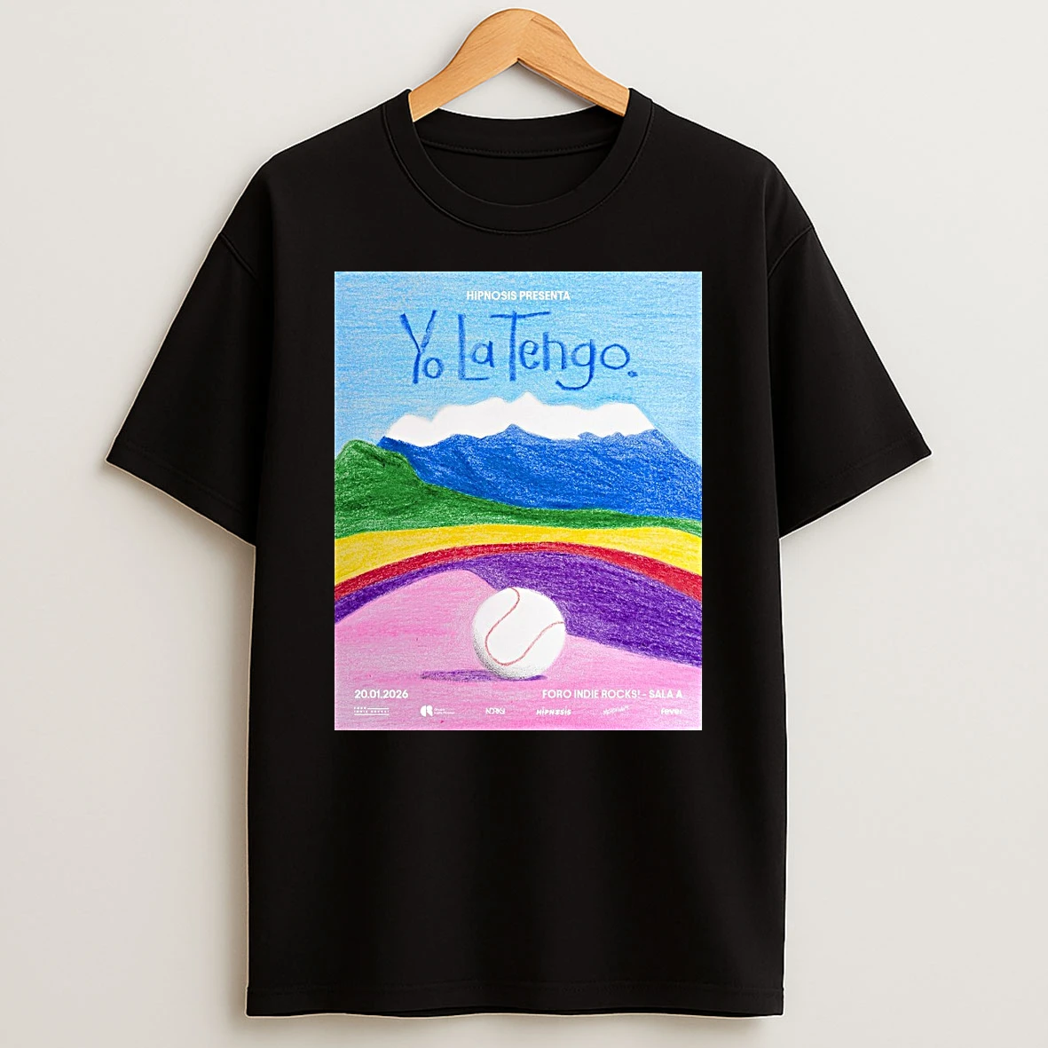 Yo La Tengo Foro Indie Rocks Mexico January 20 21 2026 Shirts