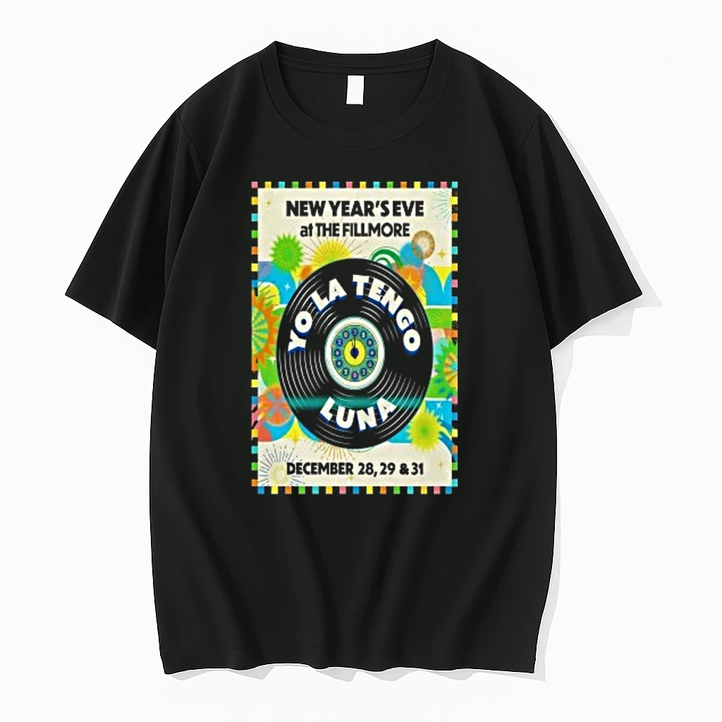 Yo La Tengo Luna The Fillmore Dec 28 31 2025 Shirts