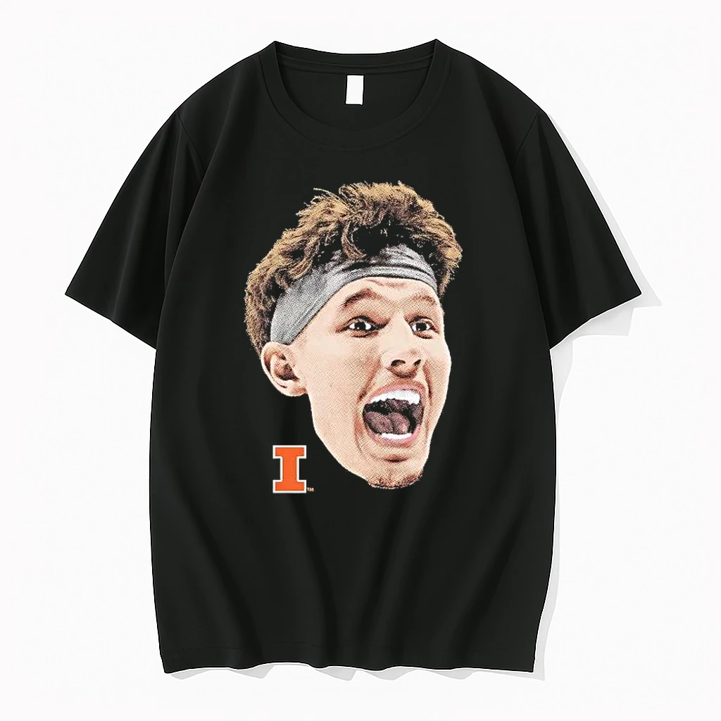 Zvonimir Ivisic Portrait Head Illinois Fighting Illini Shirts