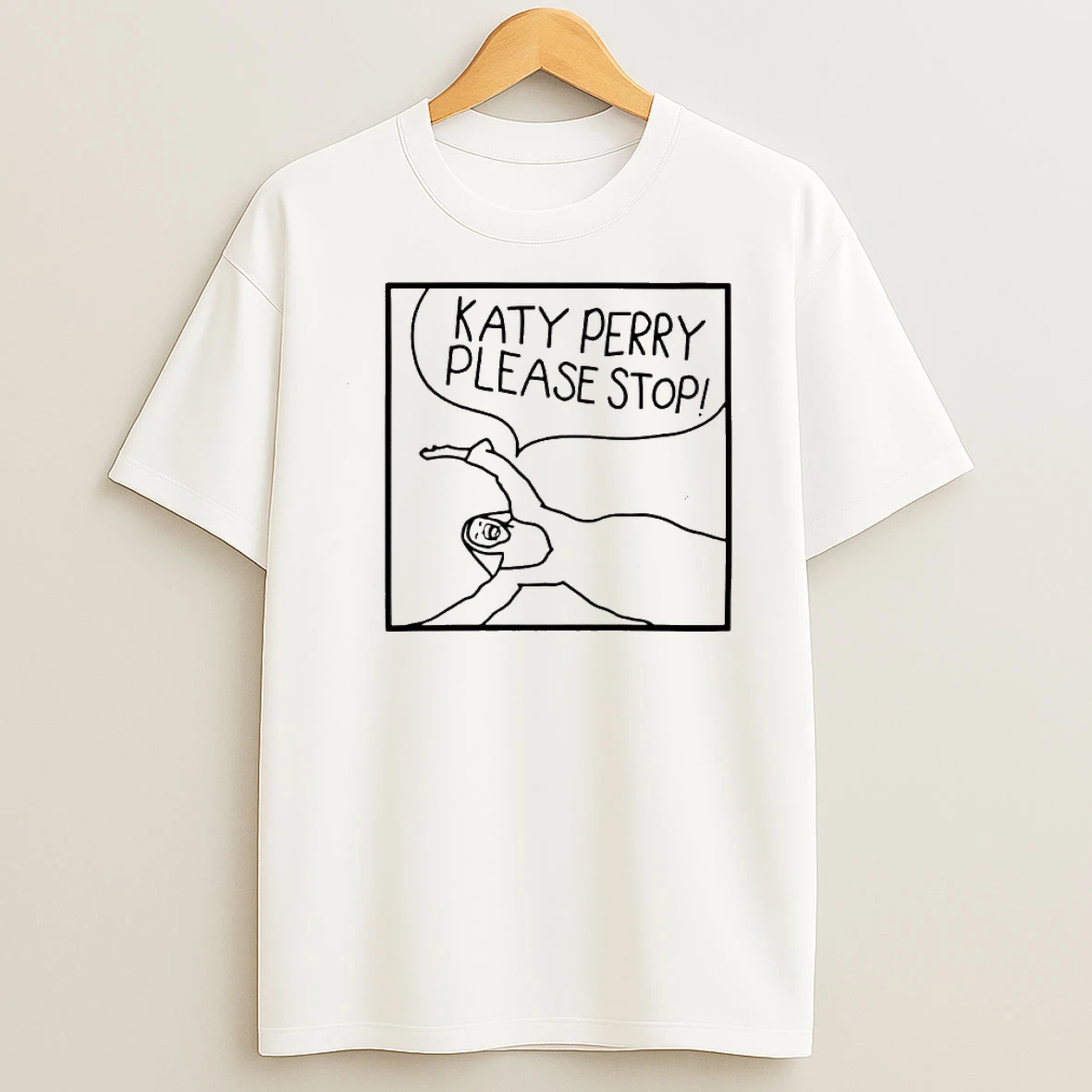 Katy Perry Please Stop Meme Shirts