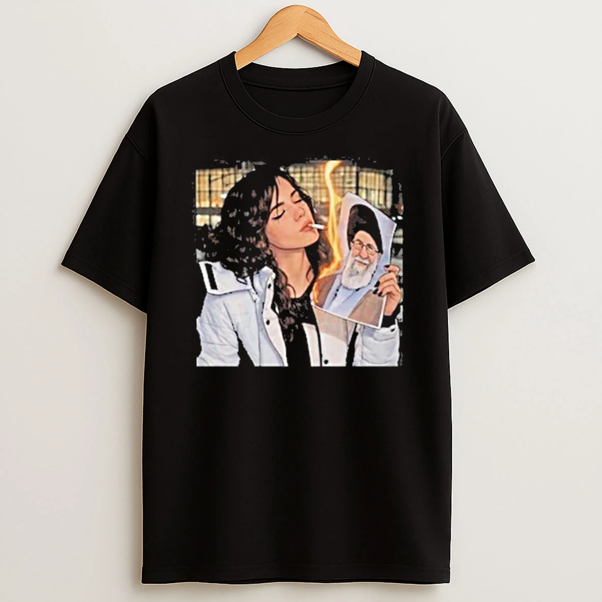 Khamenei In Ashes Cigarette Of Rebellion Iran Revolution Tour 2026 Shirts