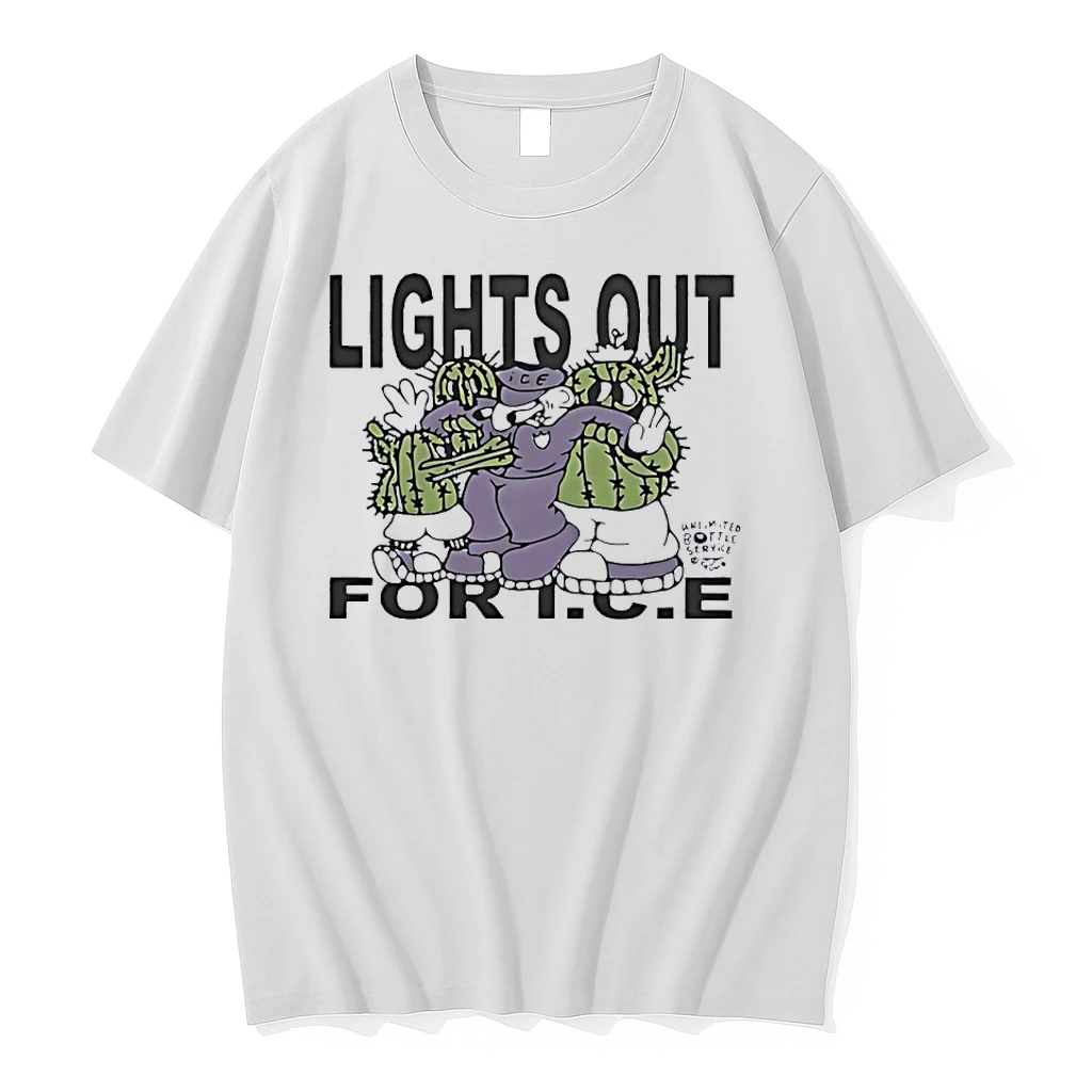 Lights Out For Ice Gilbert Shelton Cartoonist Shirts
