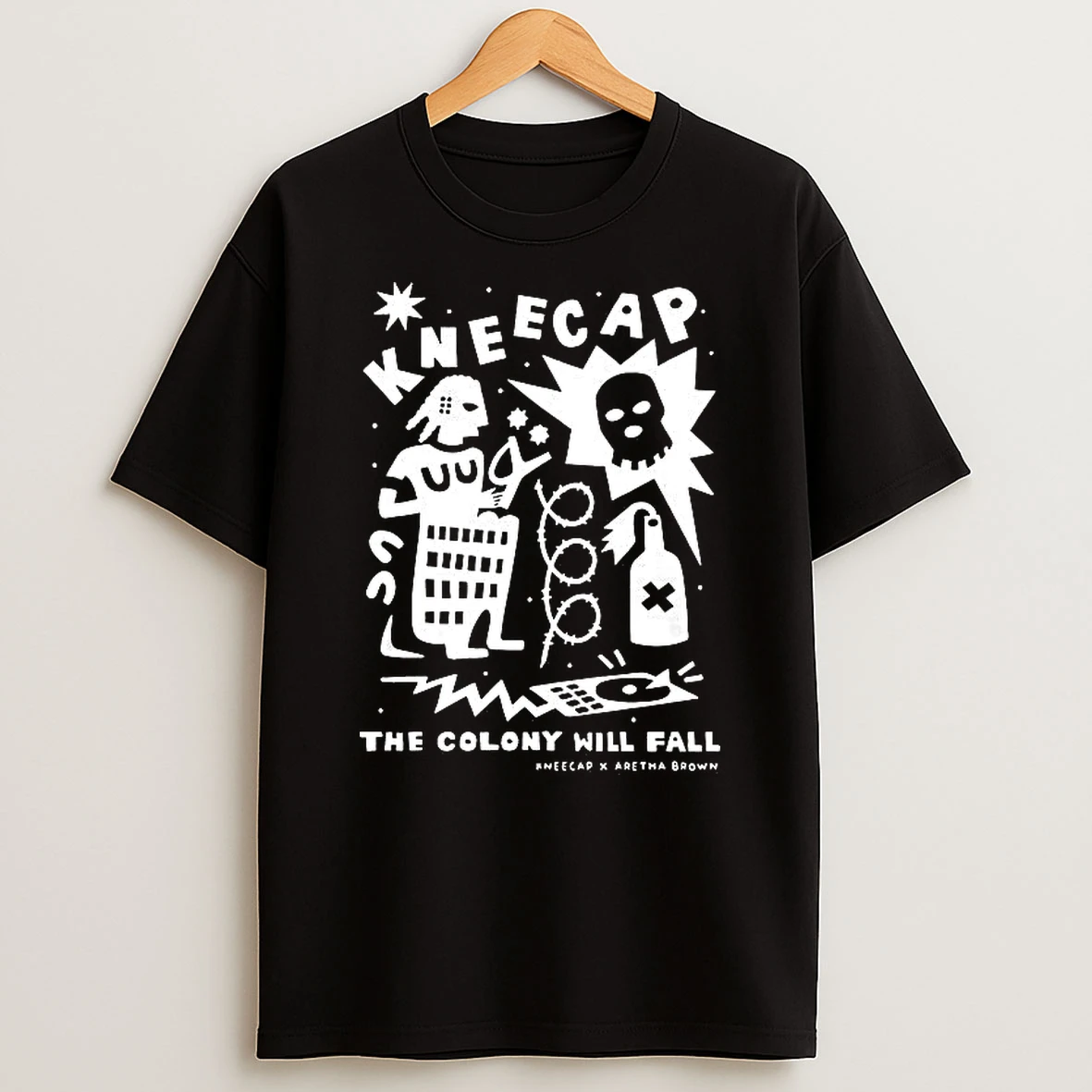 Whatwillwear Clickoneshirt 20260126_091145 99_kneecap Aretha Brown The Colony Will Fall Woman Shirts