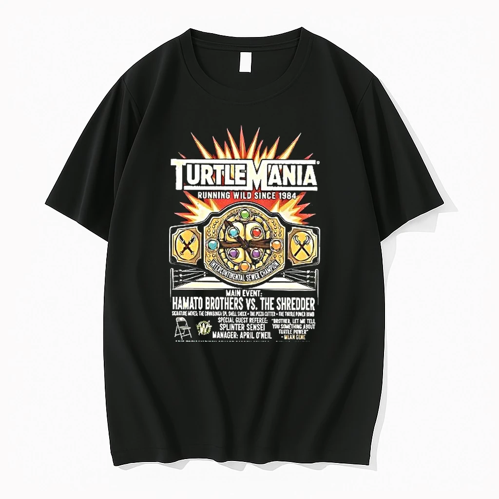 Whatwillwear Clickoneshirt 20260126_091145 99_turtlemania Intercontinental Sewer Champion Hamato Brothers Vs The Shredder 80s Woman Shirts