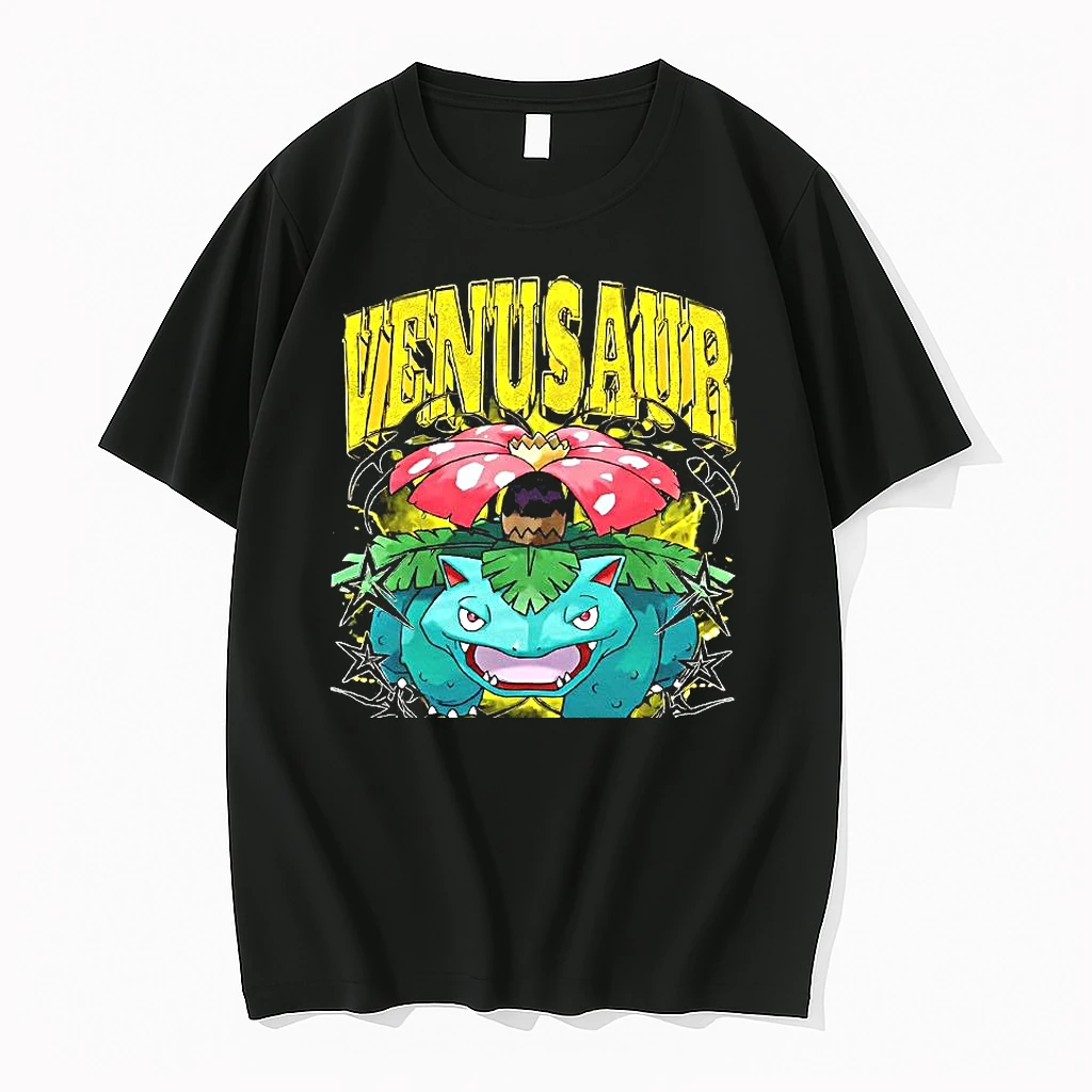 Whatwillwear Clickoneshirt 20260126_091145 99_venusaur Grass Poison Type Pokemon Anime Character Woman Shirts