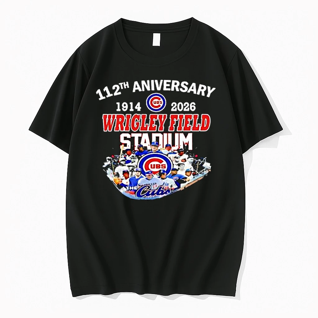 112th Anniversary 1914 2026 Wrigley Field Stadium Cubs Shirts